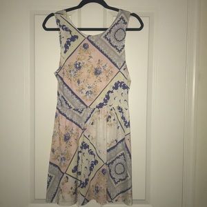 Paisley/Floral Pattern Dress